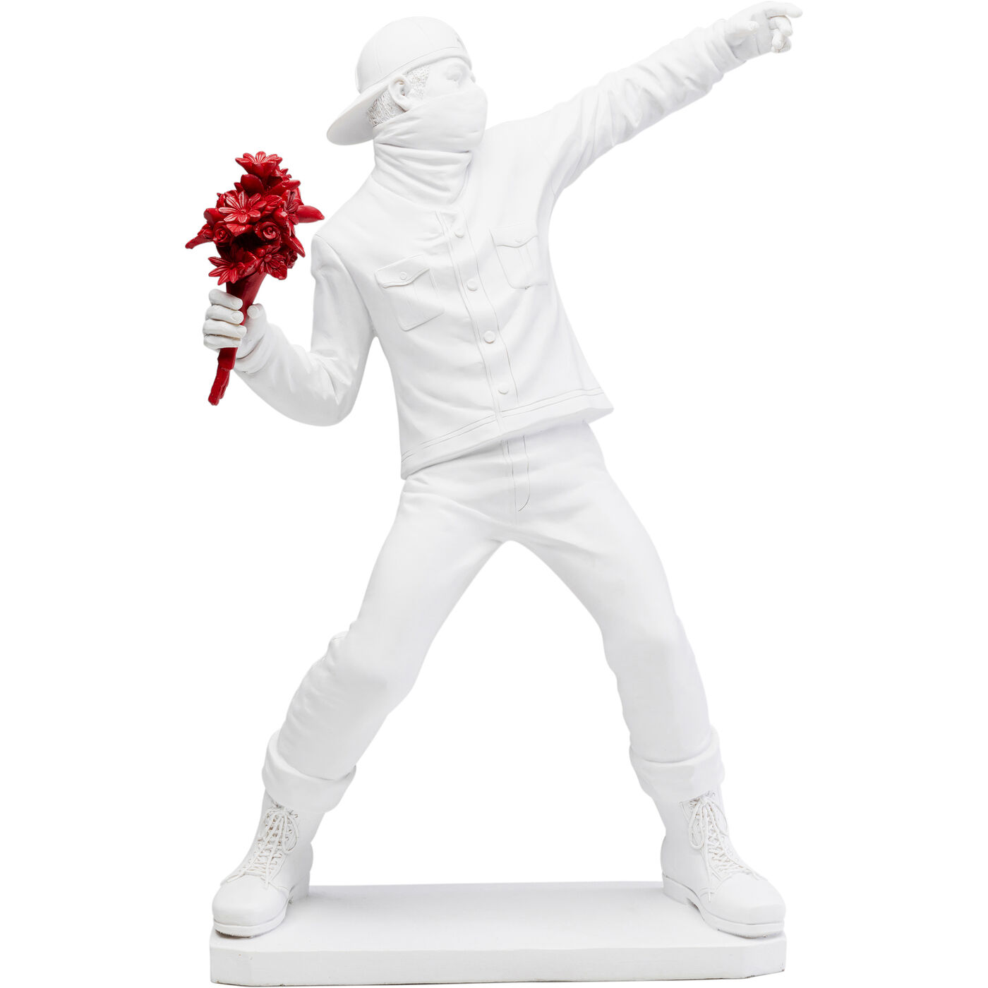 Фигура декоративная Street Art Bouquet White 67 см KARE 56374