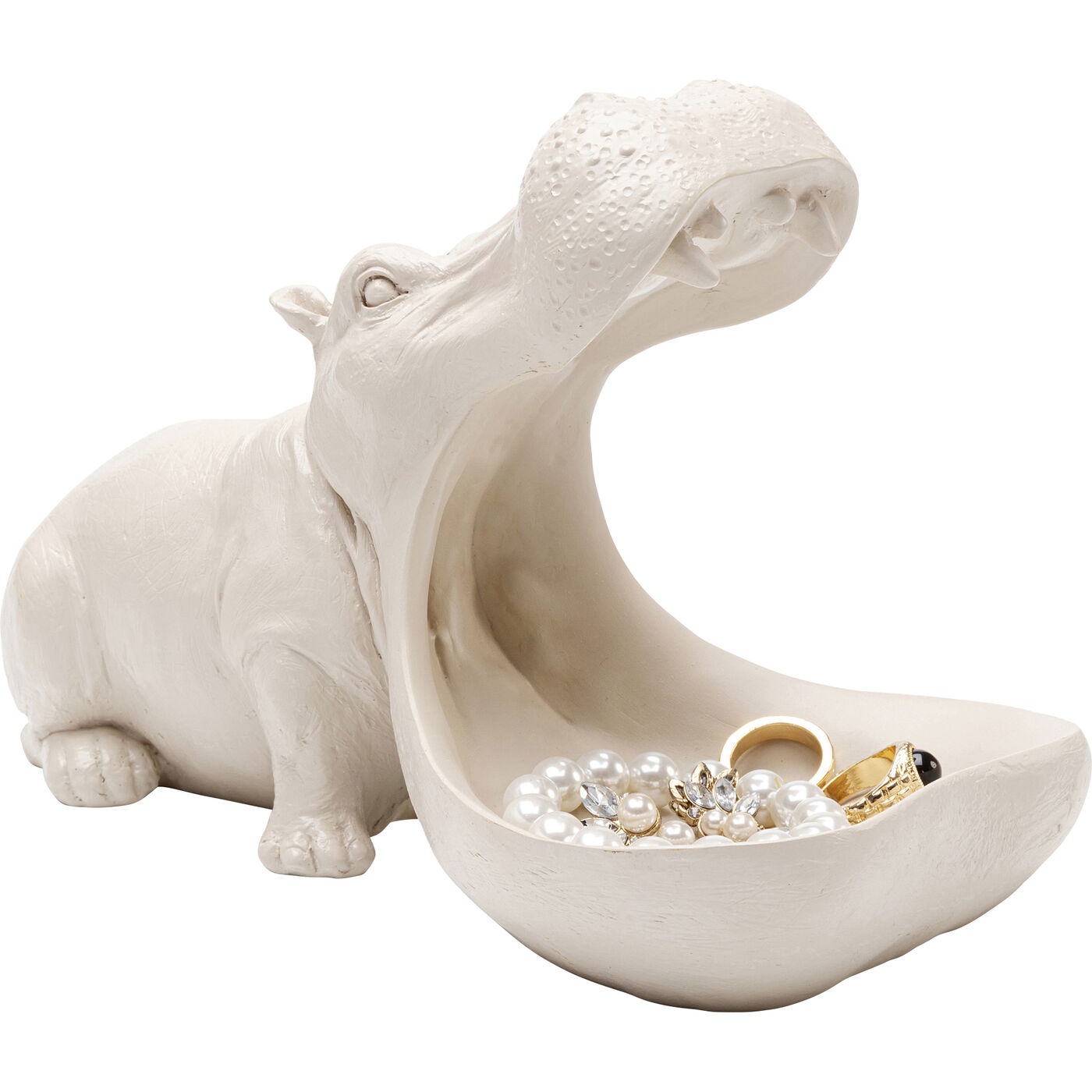 Фигура декоративная Hungry Hippo 17cm Greige KARE 57515