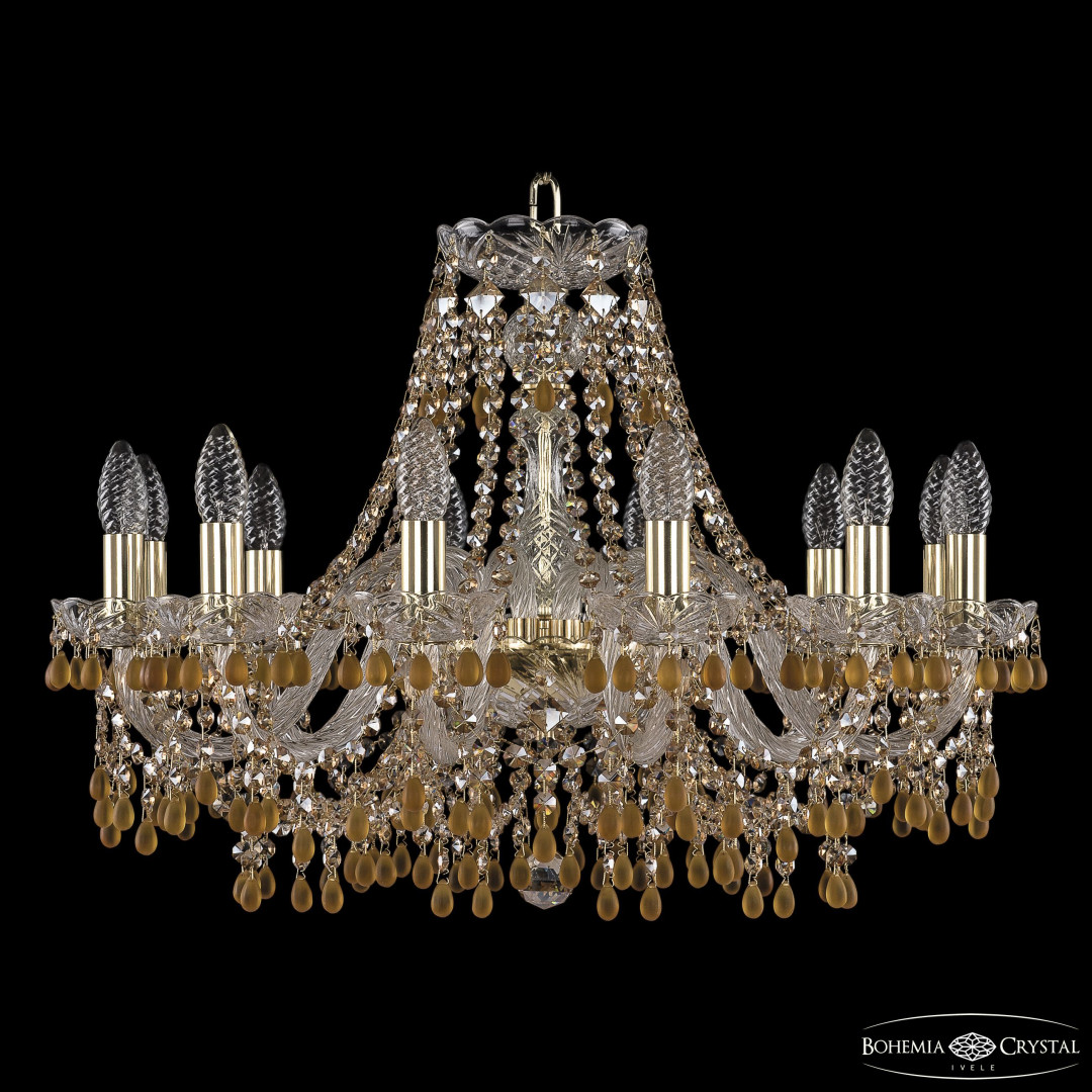Люстра хрустальная 1410/12/240 G V1003 R721 Bohemia Ivele Crystal