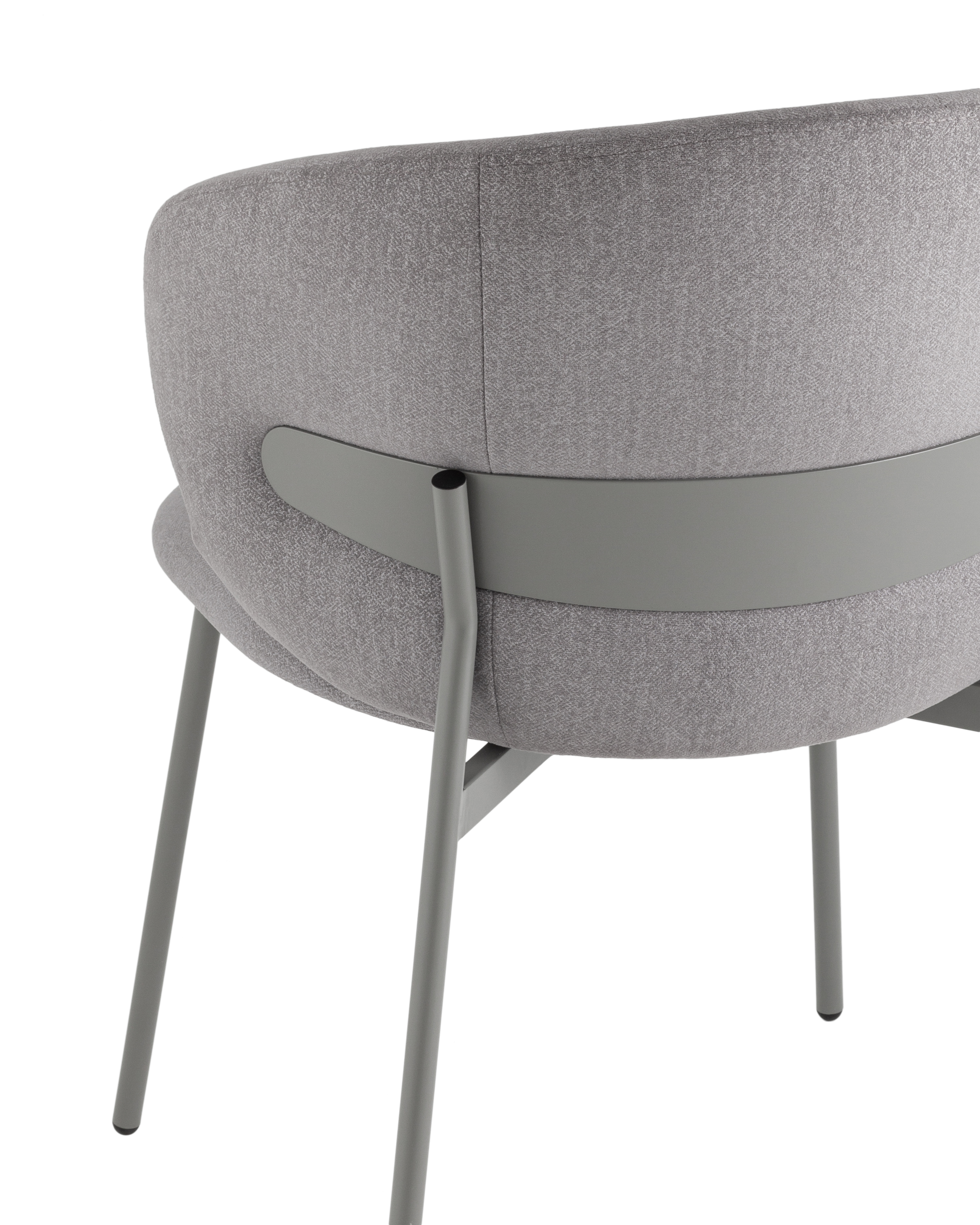 Стул Блейз велюр серый Stool Group