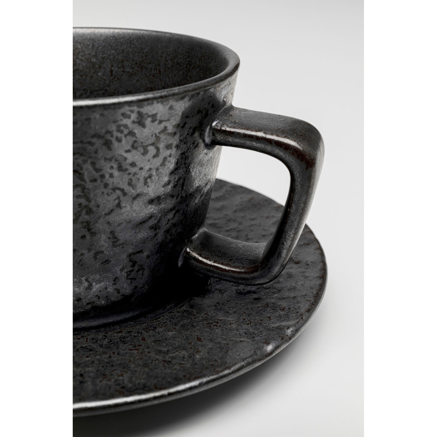 Кофейная чашка Cosmos Black (2 предмета) KARE 56144