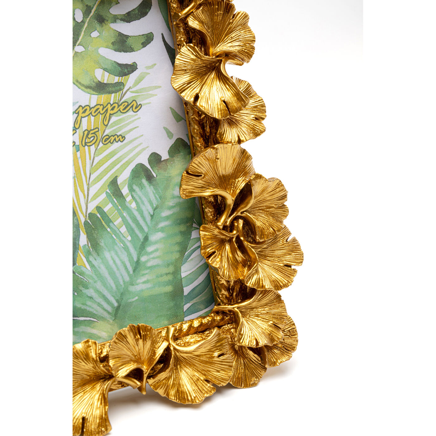 Фоторамка Ginkgo Leaf Gold 17x20cm KARE 56499