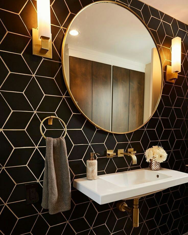 Ala M Gold Зеркало в тонкой раме Smal Art-Zerkalo SM002GL