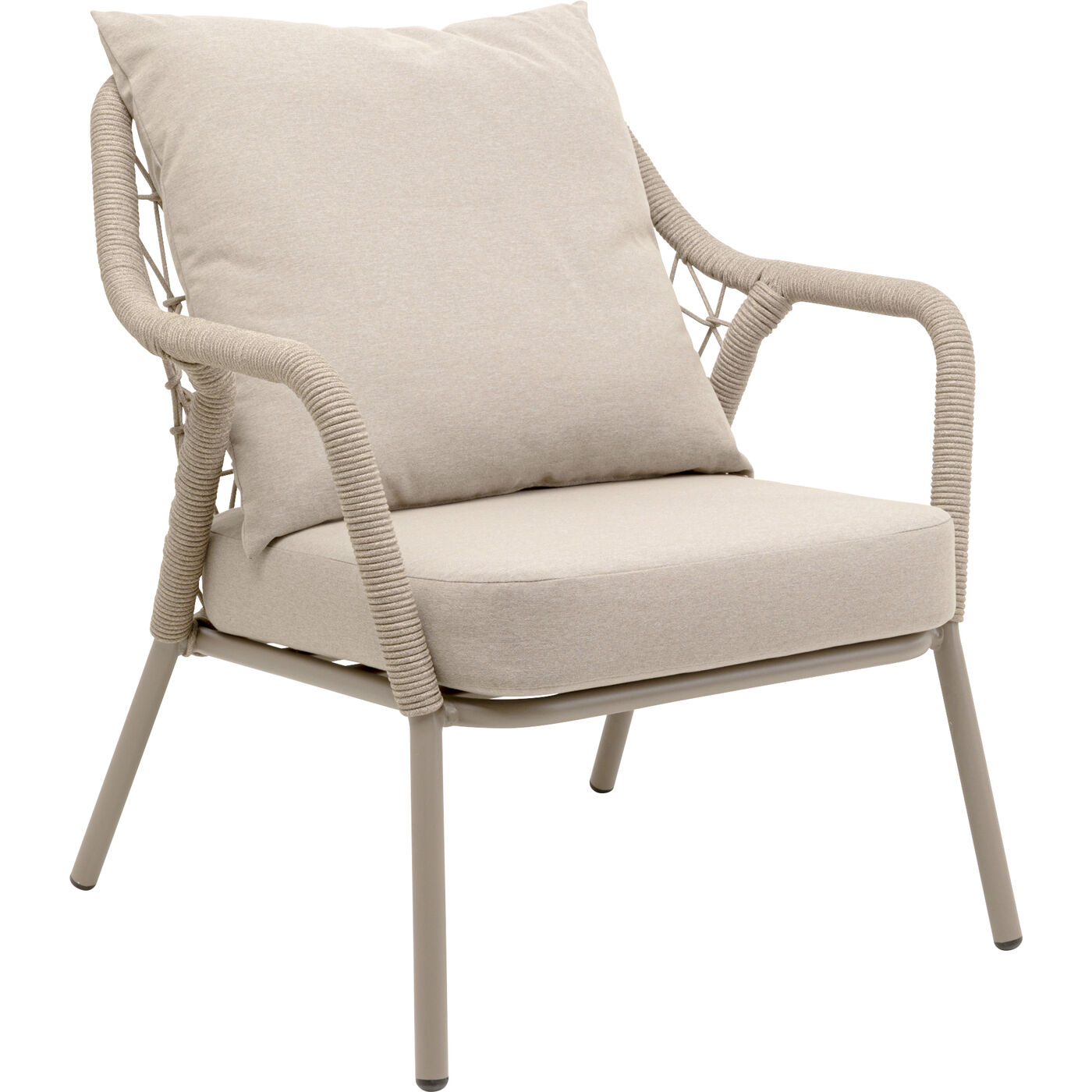 Кресло Milos Taupe KARE 71399