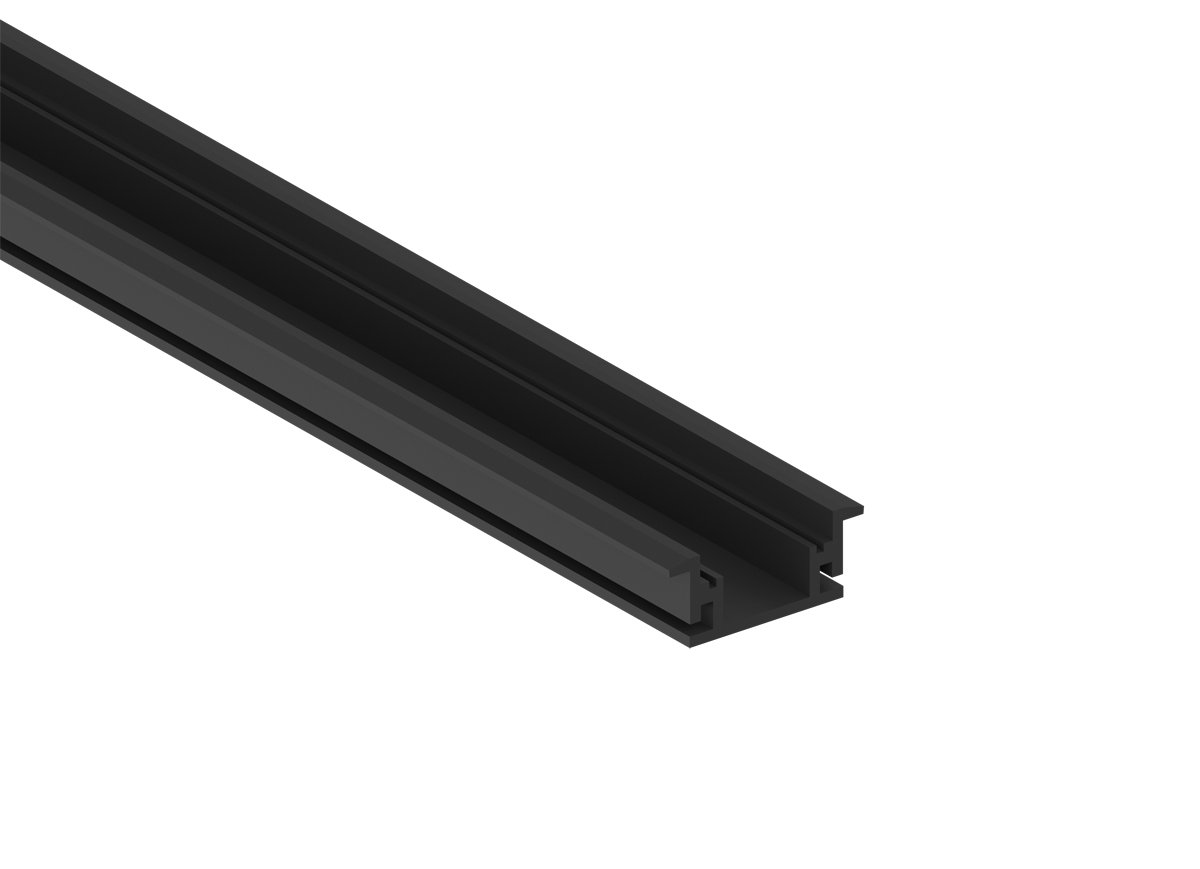 Врезной алюминиевый профиль пол Donolux DL18509/RAL9005