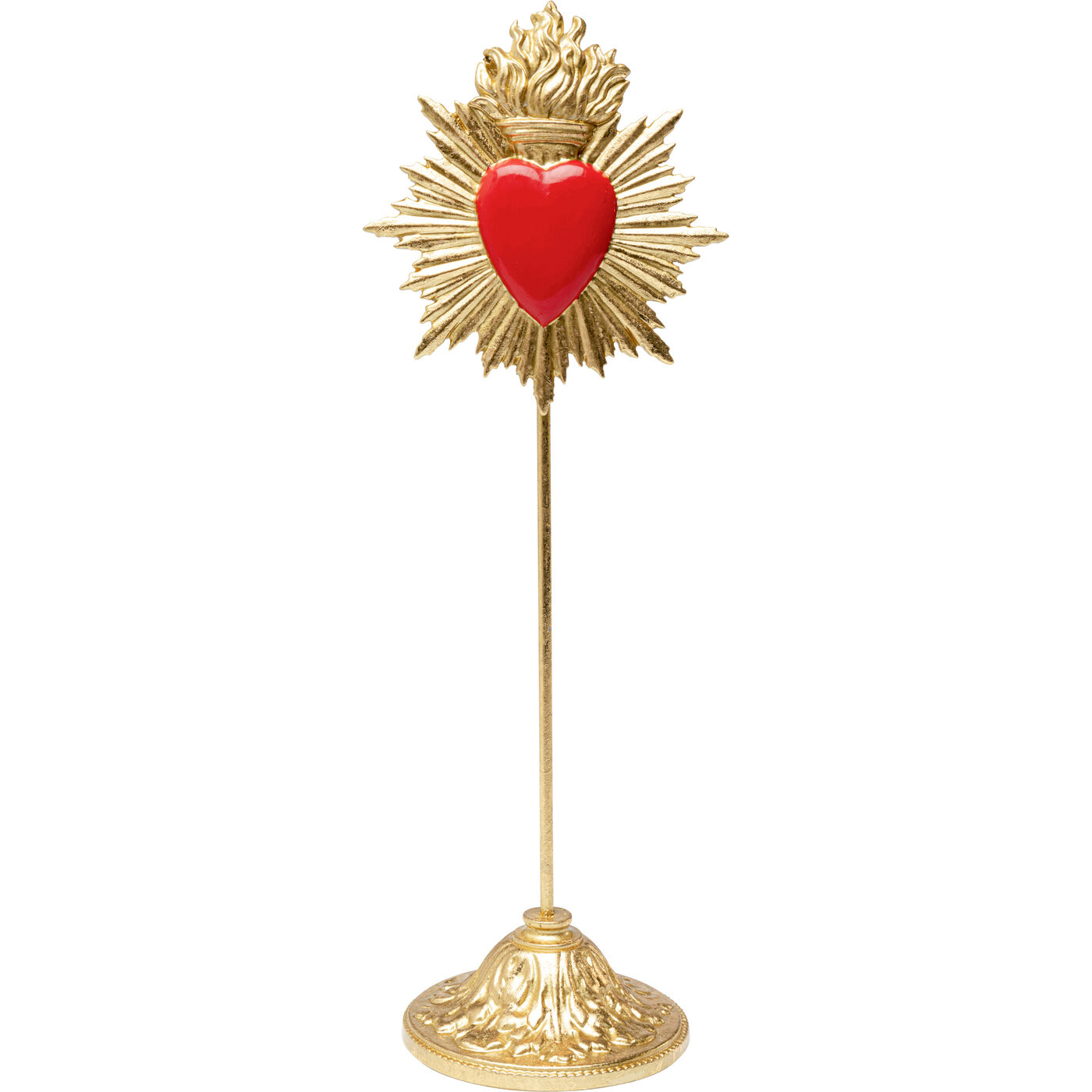 Объект декоративный Flaming Heart 31cm KARE 57695