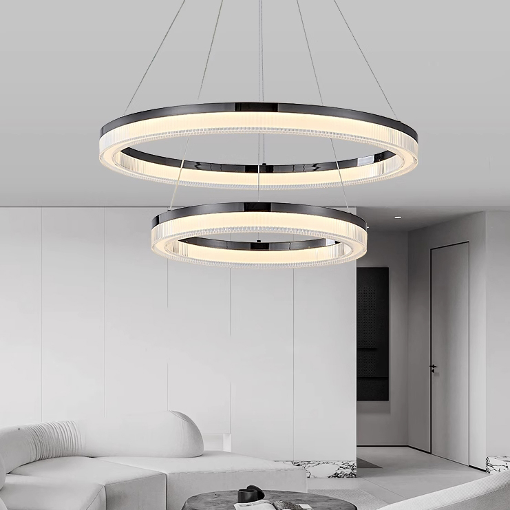 Кольцевая люстра CELLA D60+80 by ImperiumLoft