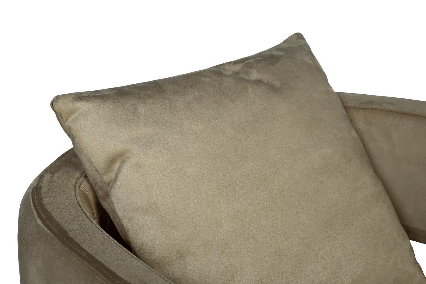 Кресло велюровое оливковое Garda Decor 58DB-20089
