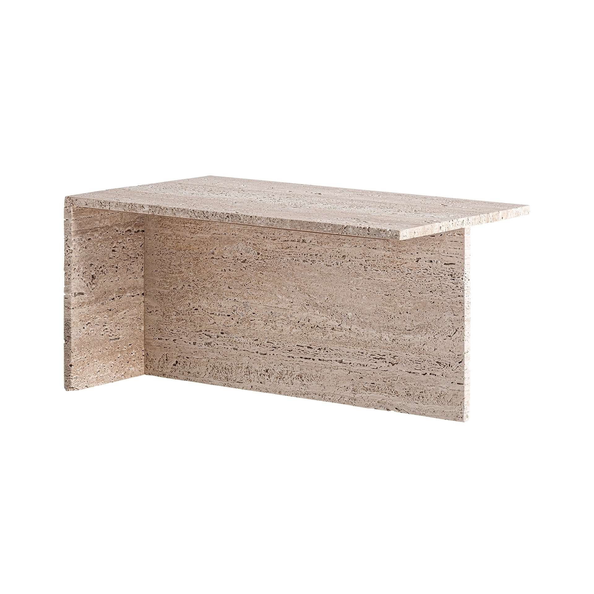 Журнальный столик Theuville из травертина 50x40 Vical