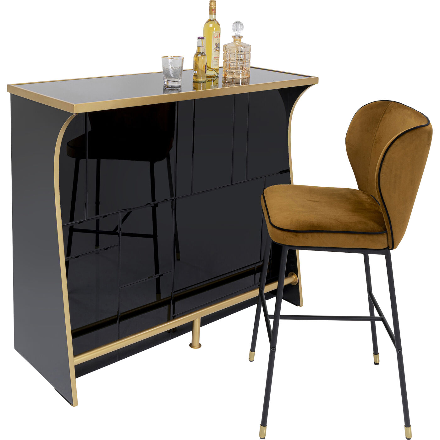 Бар Trapani Black KARE 85353