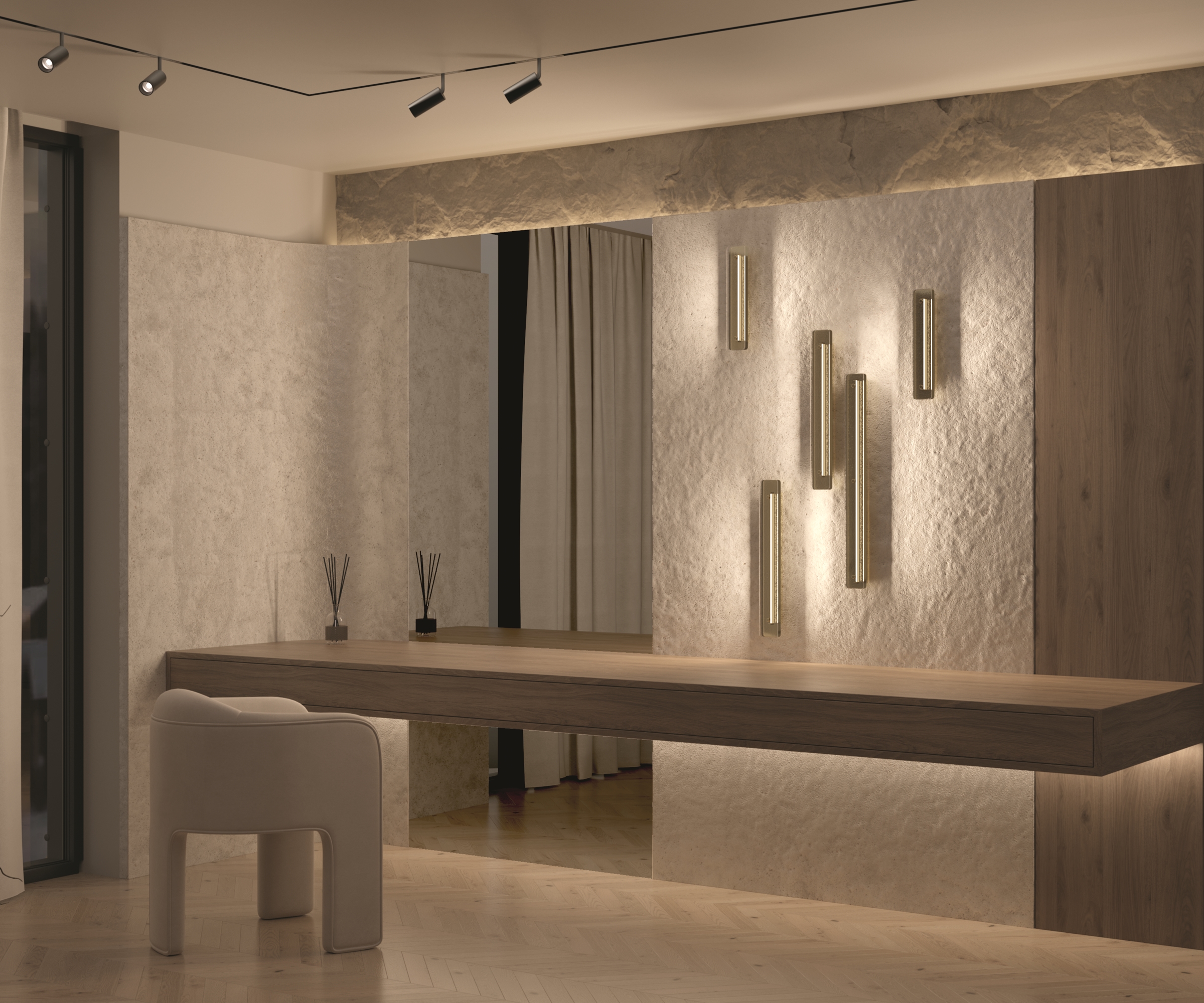 Настенный светильник (бра) Maytoni P091WL-L13G3K