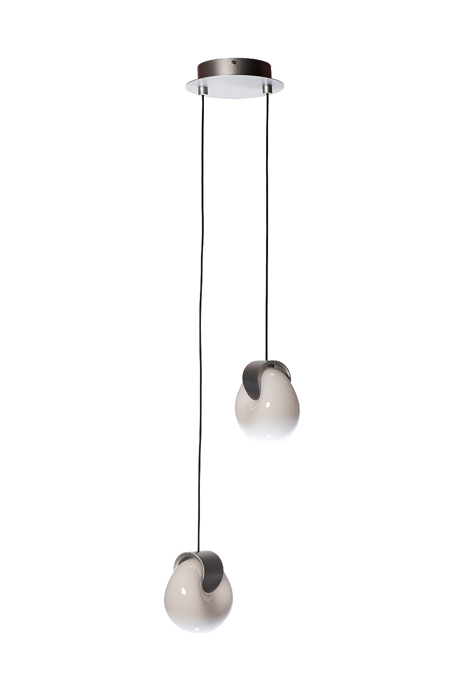 Светильник подвесной матовое стекло/серебро Garda Decor 162FL-62022