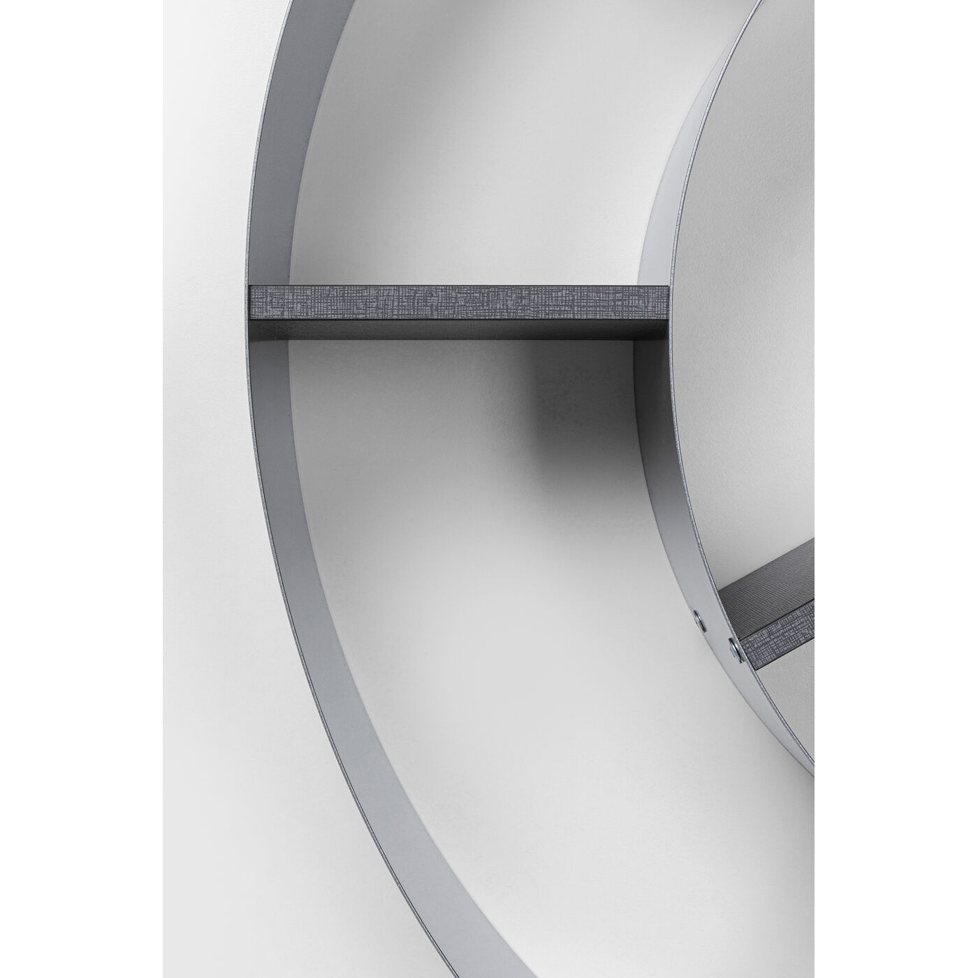 Полка настенная Snail silver-grey KARE 70755