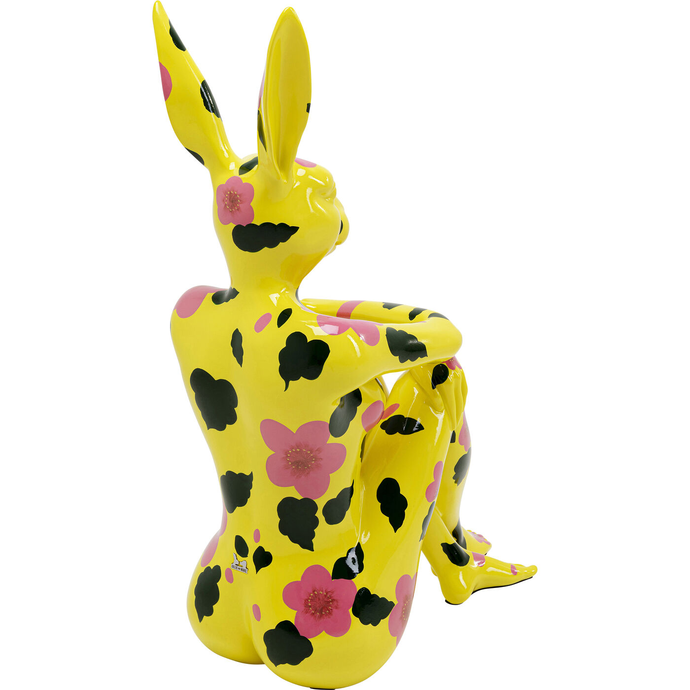 Фигура декоративная Gangster Rabbit Yellow 80 см KARE 56293