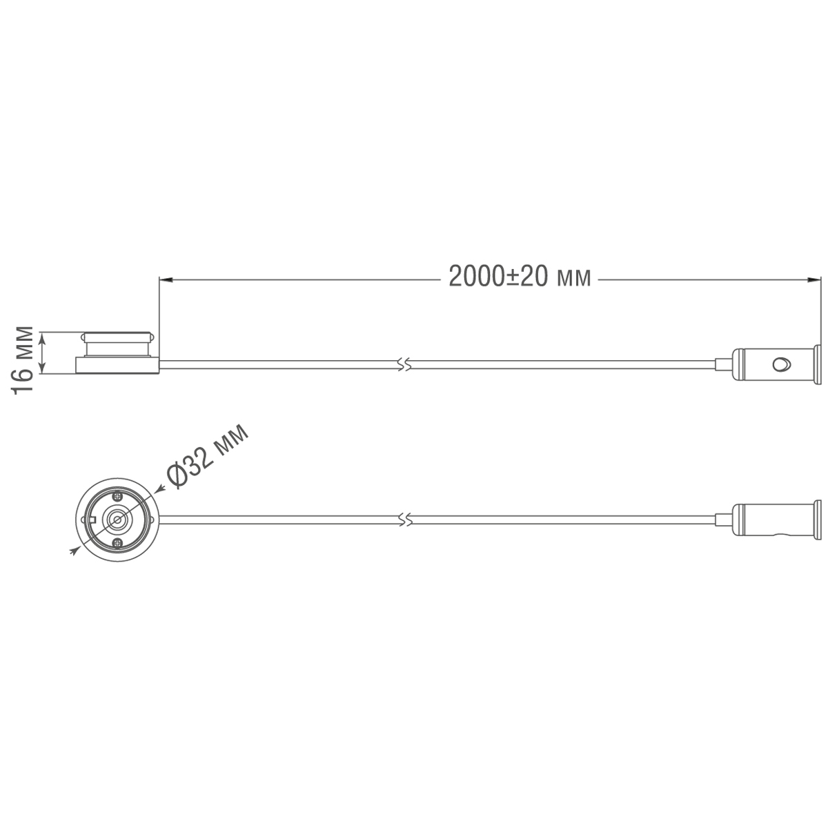 Токопроводящая заглушка для накладного/подвесного шинопровода Donolux Electrical Cap DLR B1