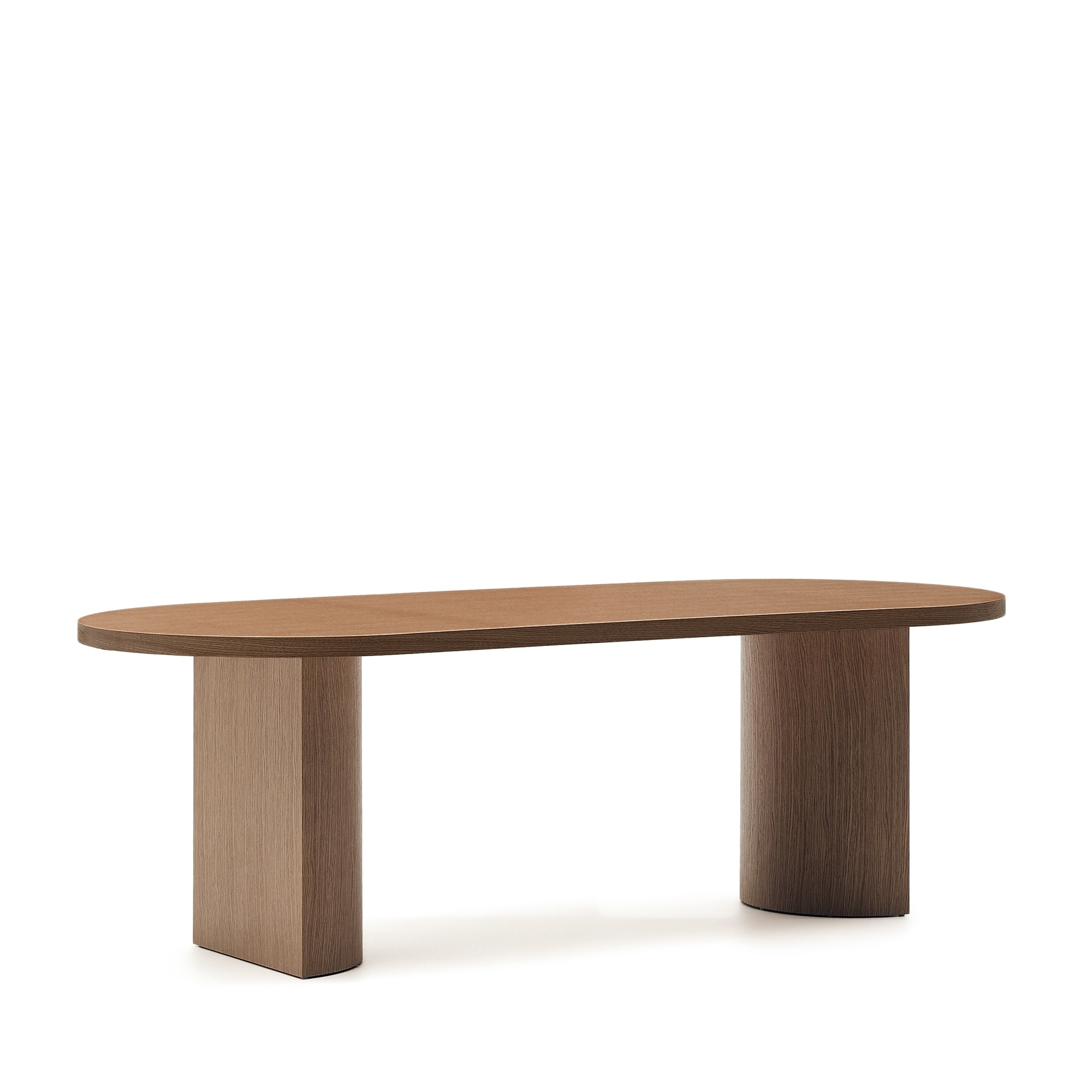 Стол Nealy с ореховым шпоном в темной отделке, 240 x 100 см La Forma (ex Julia Grup)