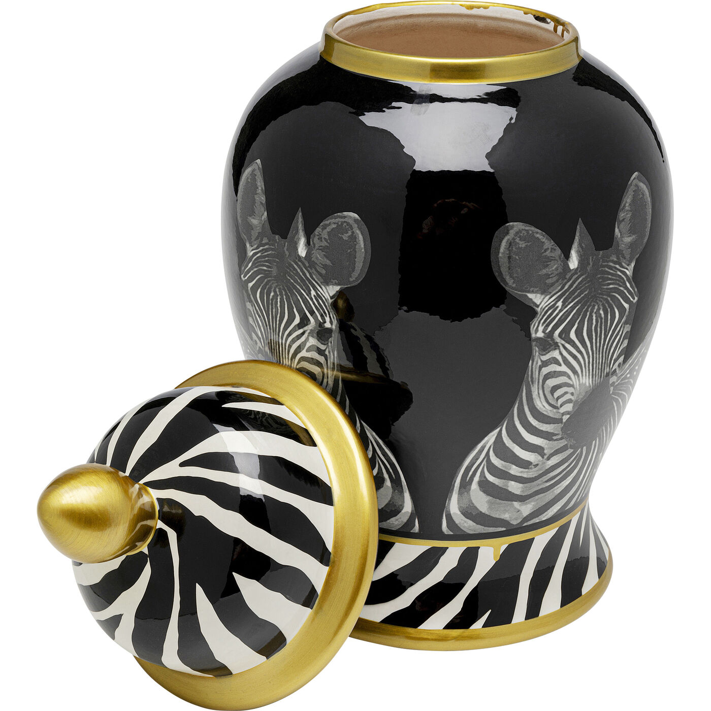 Ваза Zebra Face 46 см KARE 56124