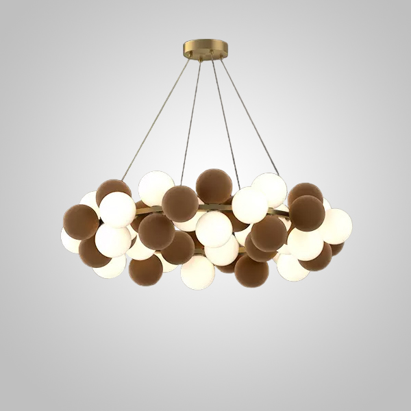 Кольцевые люстры и светильники LATTE D100 Coffee by ImperiumLoft