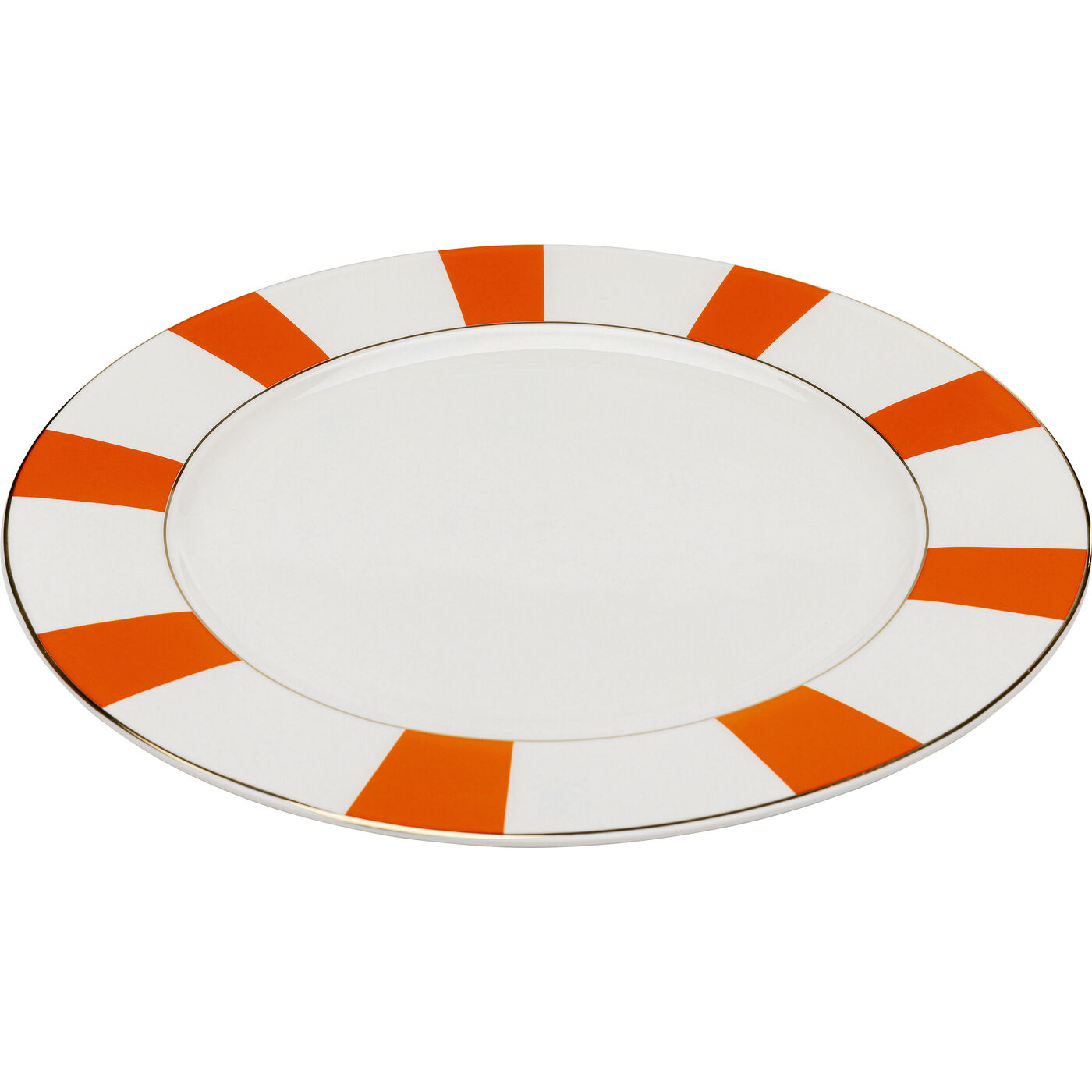 Тарелка Harlequin Orange Ø27cm KARE 56989