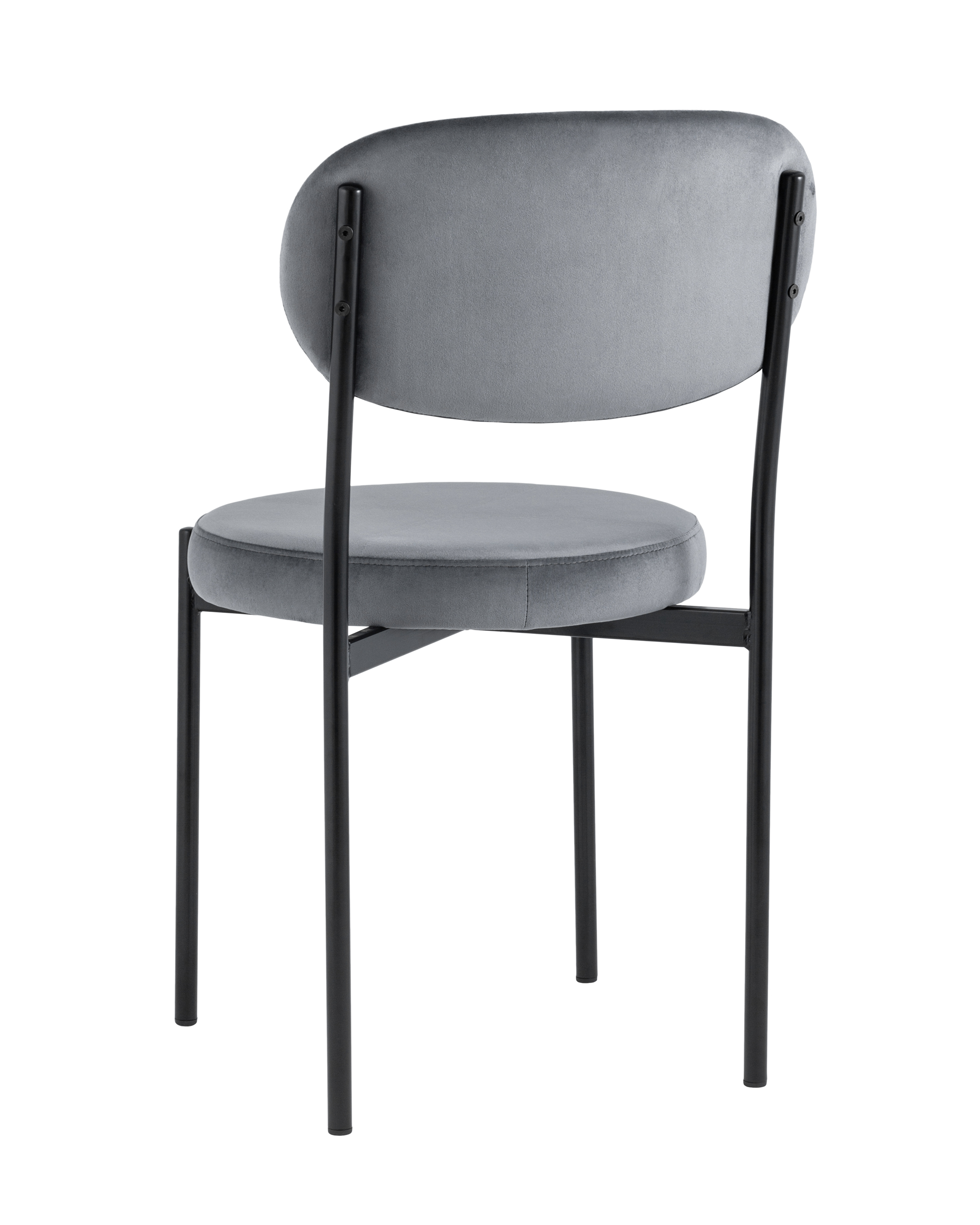 Стул Бриф NEW велюр серый Stool Group
