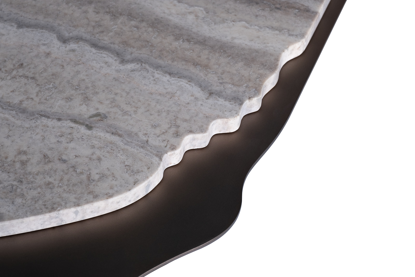 Стол журнальный Travertine 60*60*48 Garda Decor 58DB-04056