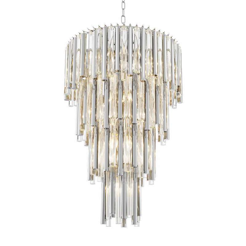 Люстра подвесная Eichholtz Gigi L nickel finish 111531