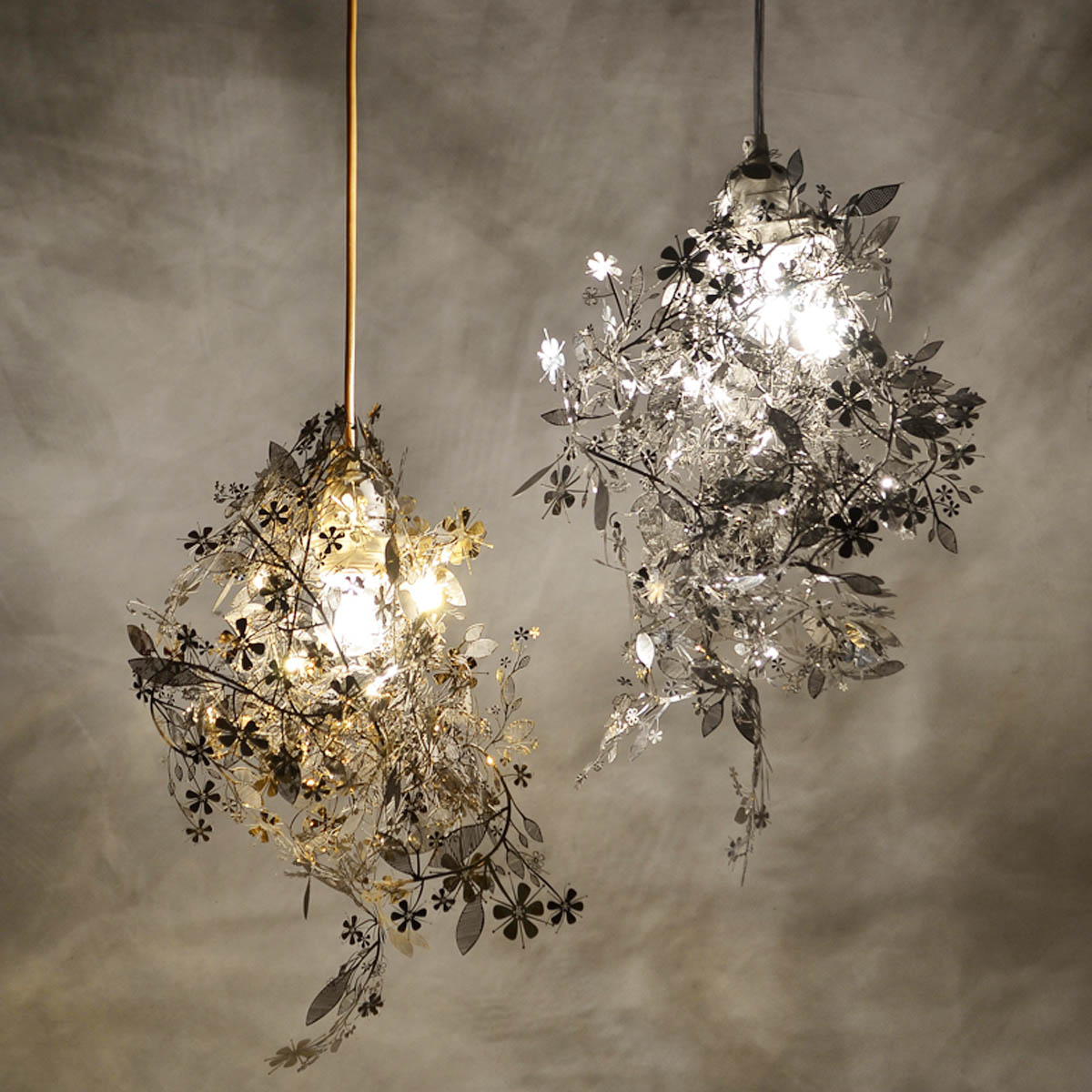 Подвесной светильник Garland Light Gold by ImperiumLoft