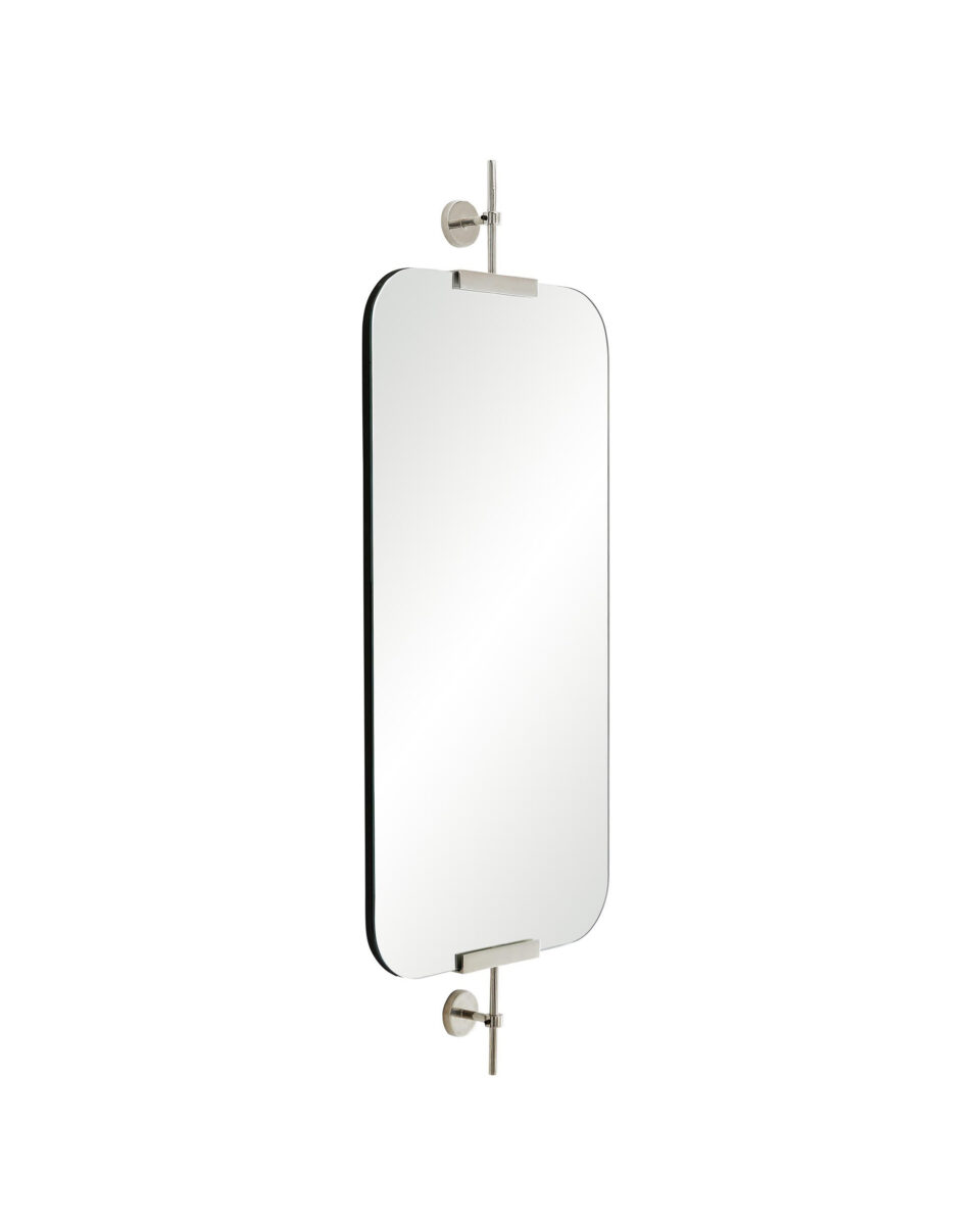 Серебряное настенное зеркало Линарес Louvre Home LHDWM281523ZYH