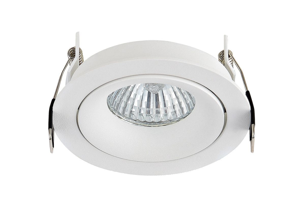 Встраиваемый поворотный светильник под сменную лампу Donolux DL18412/01TR White