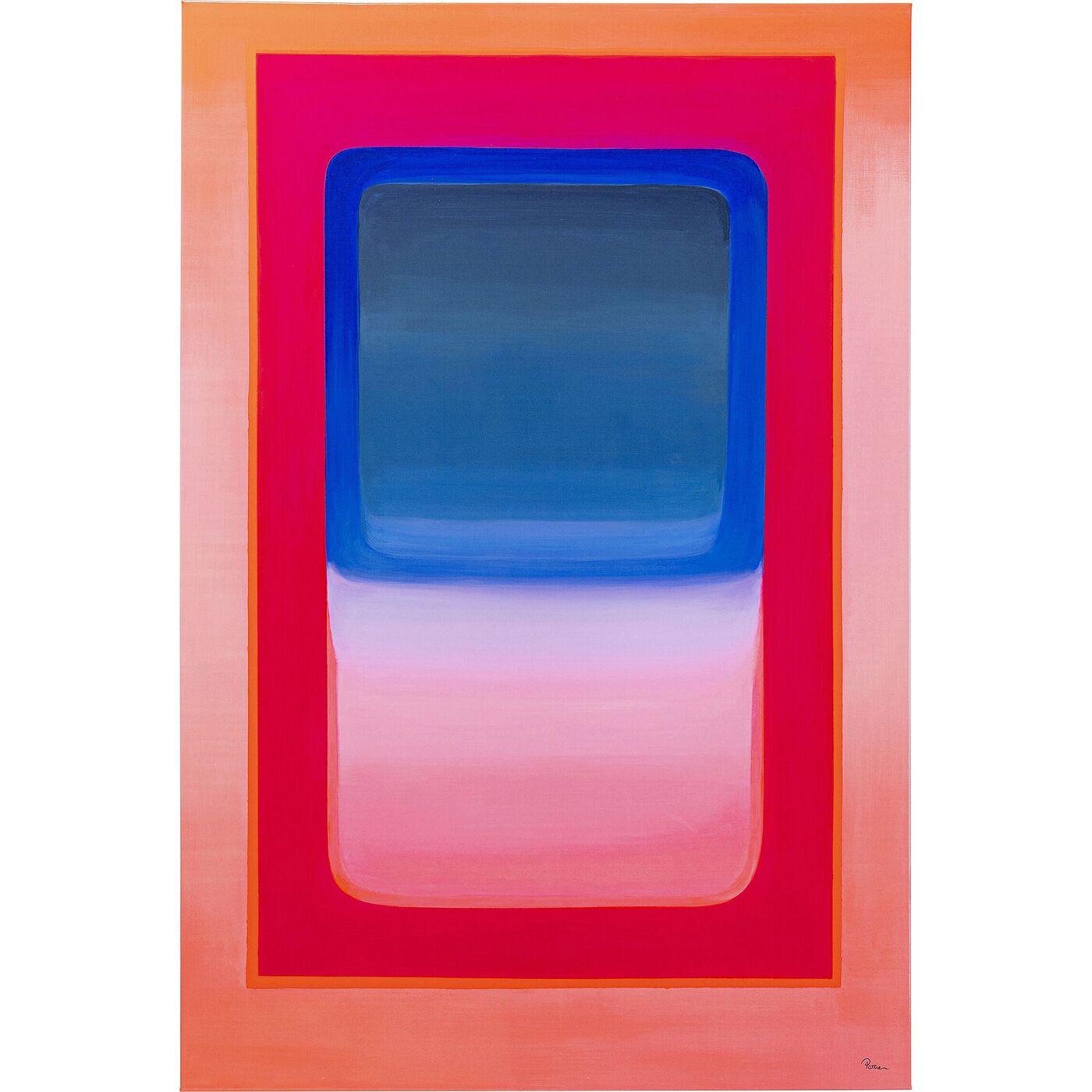 Картина на холсте Tendency Pink 55x75cm KARE 57873