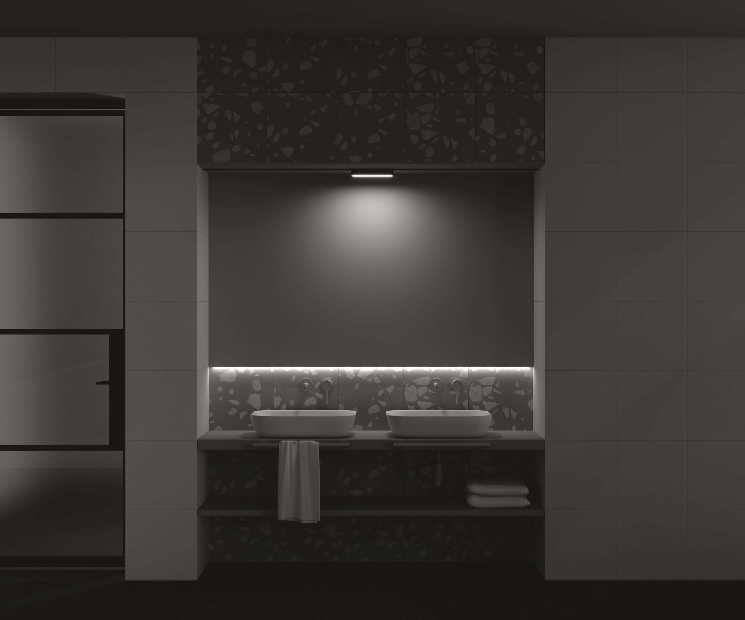 Трековый светильник Technical TR080-1-12W3K-B