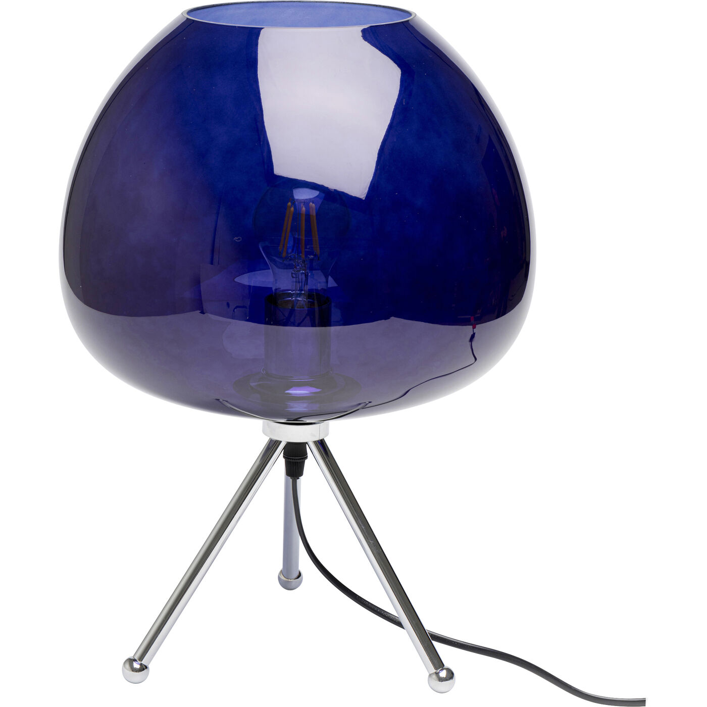 Светильник настольный Sphere Night Blue 43cm KARE 57641