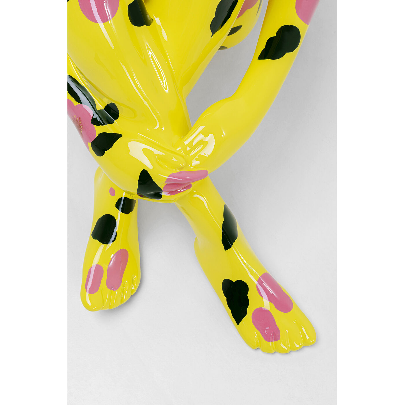 Фигура декоративная Gangster Dog Yellow 80 см KARE 56291