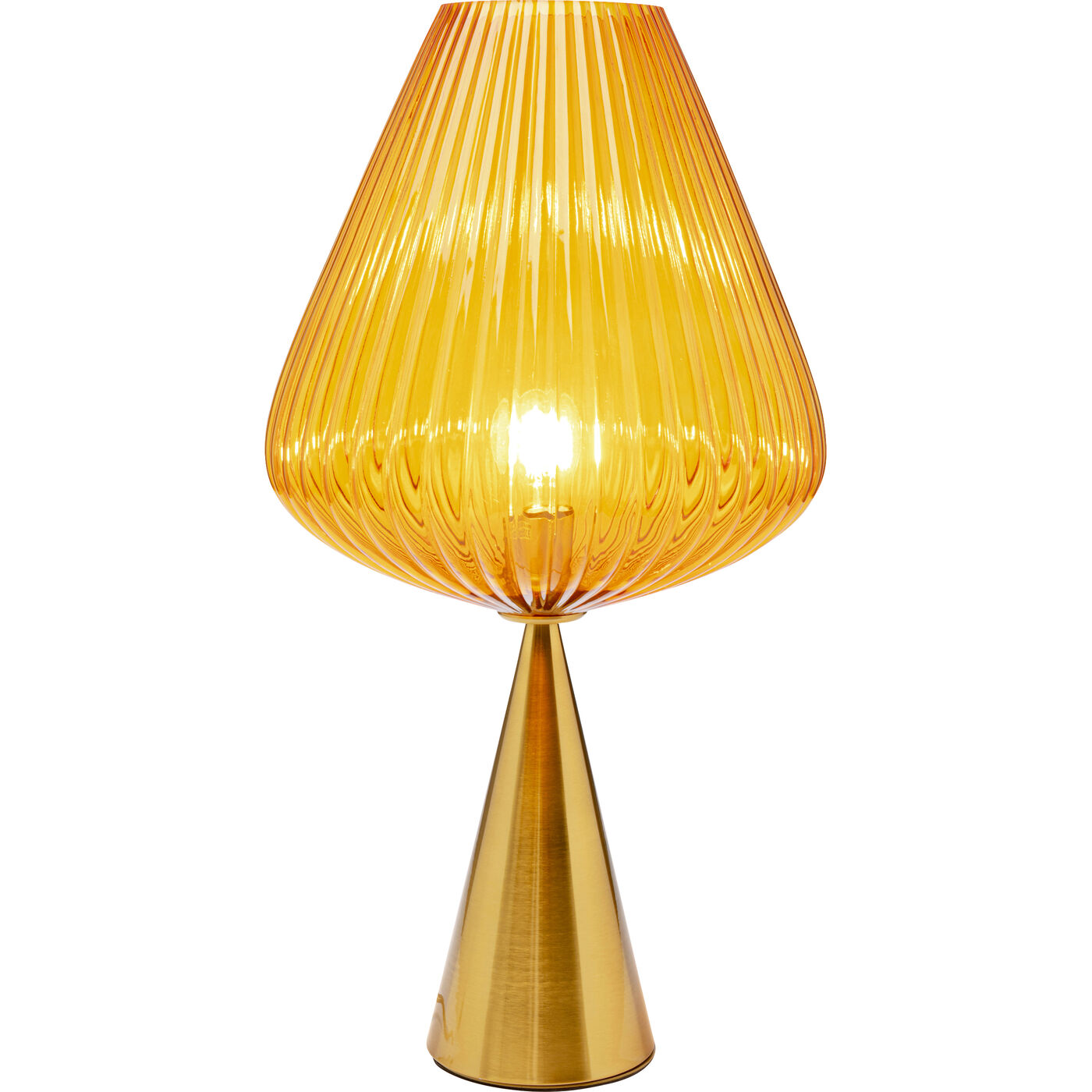 Светильник настольный Goblet Orange 66cm KARE 58411