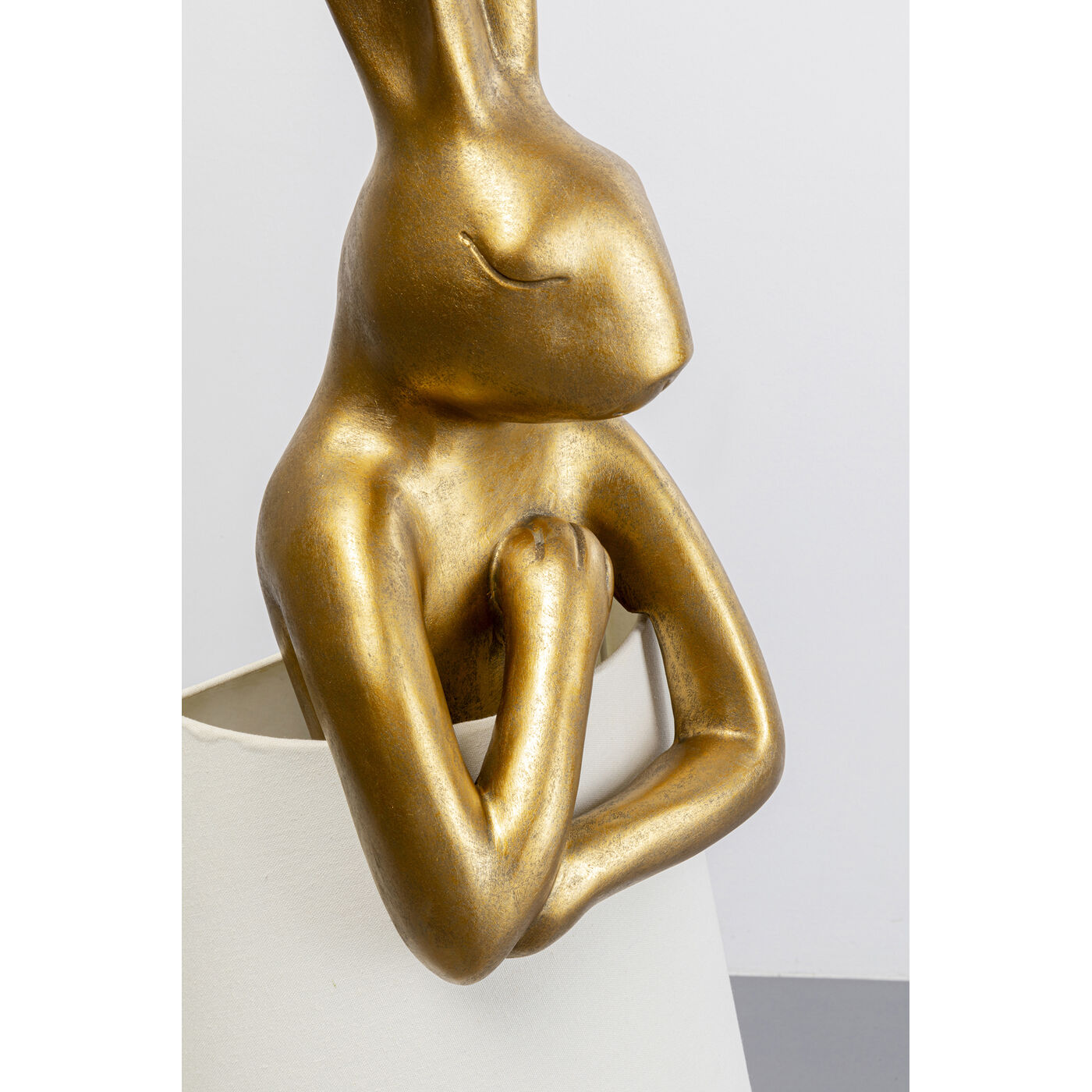 Светильник напольный Animal Rabbit Gold/White 150 см KARE 56129