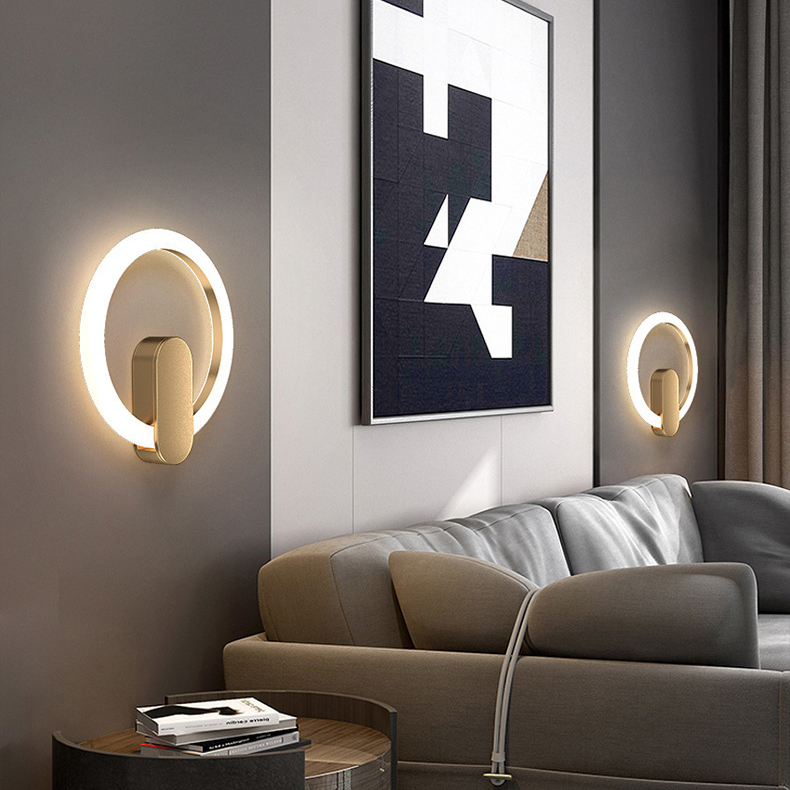 Настенный светильник GINA WALL D20 Brass 4000К by ImperiumLoft