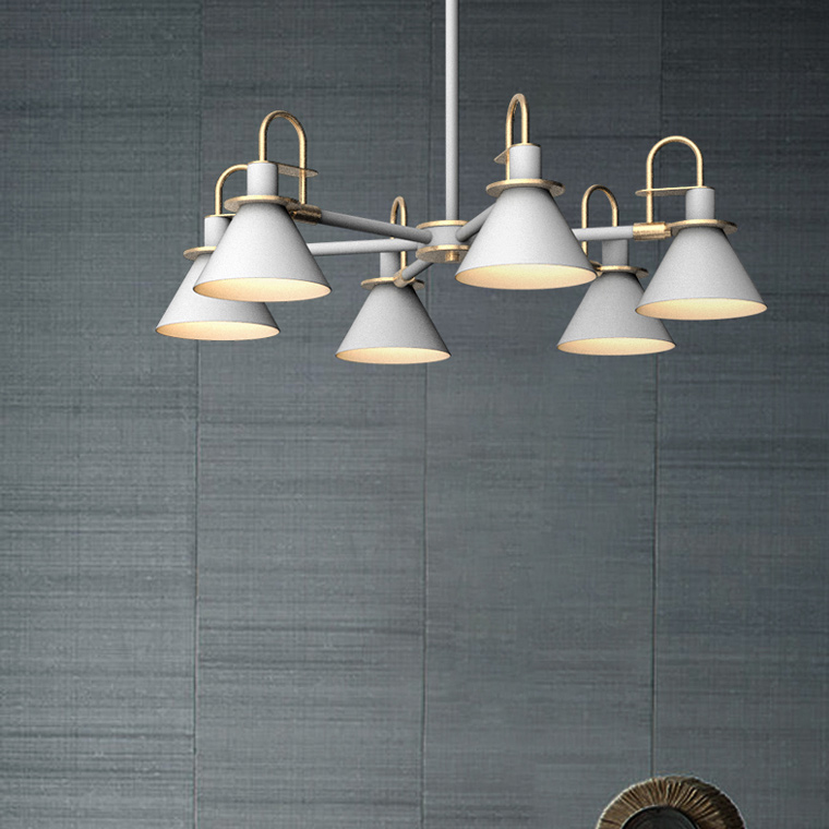 Люстра на штанге CODA D94 Black by ImperiumLoft