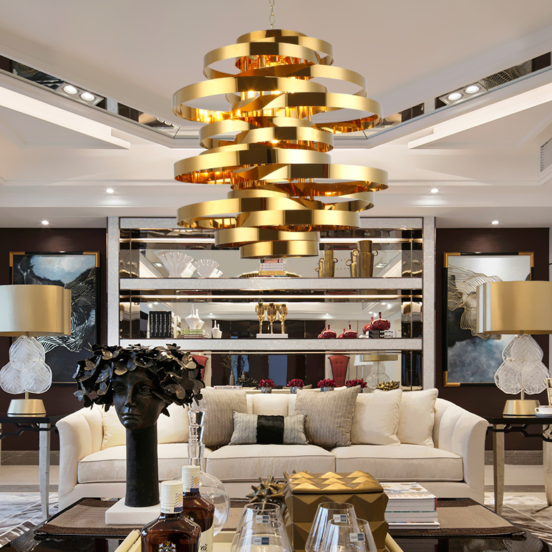 Люстра Golden Tornado Chandelier D75 by ImperiumLoft