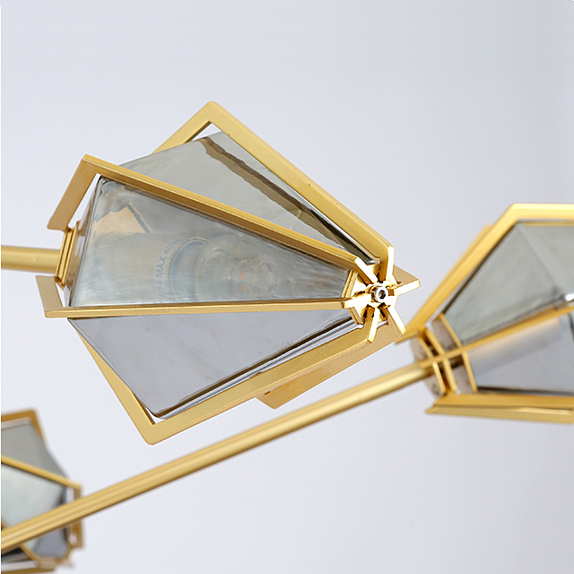 Люстра Harlow Spoke Chandelier Grey by ImperiumLoft