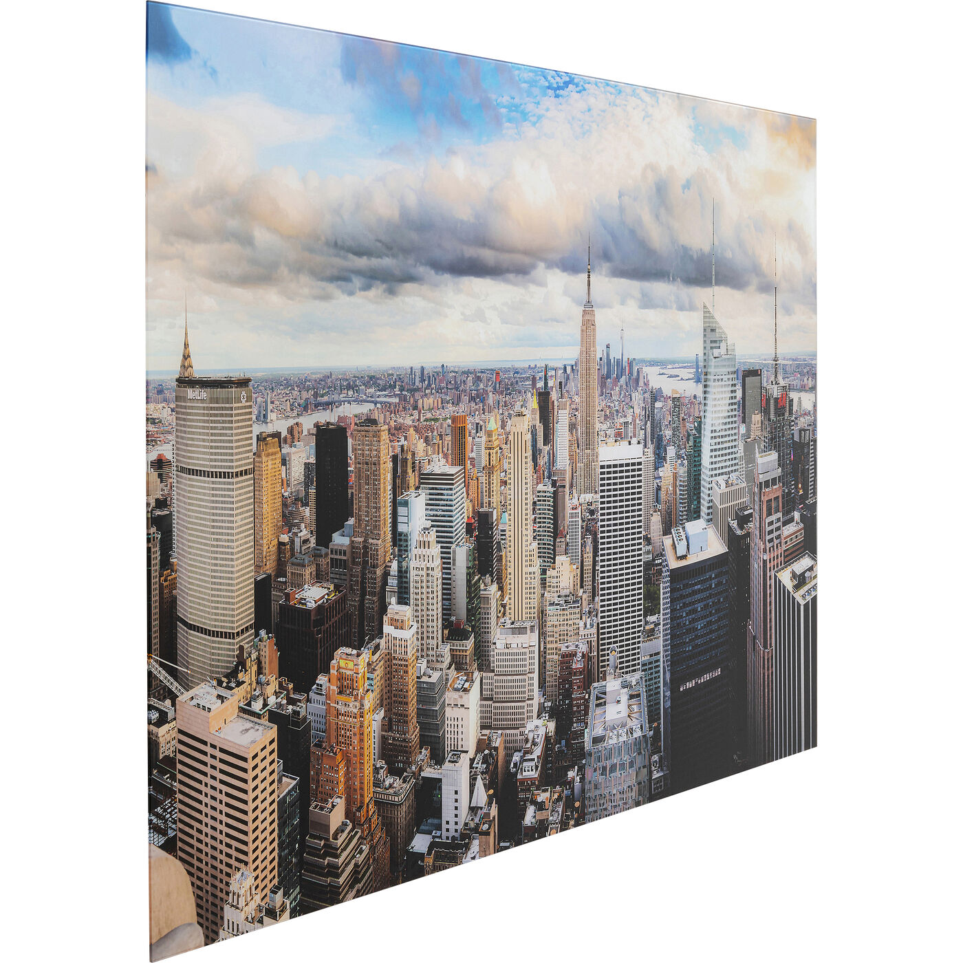 Картина стеклянная City View 150x100cm KARE 56581