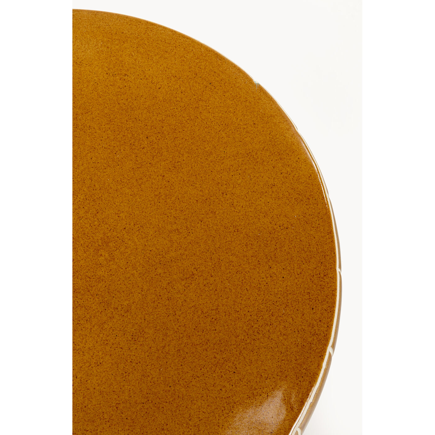 Стол приставной Bliss Tile Orange Ø42cm KARE 71027