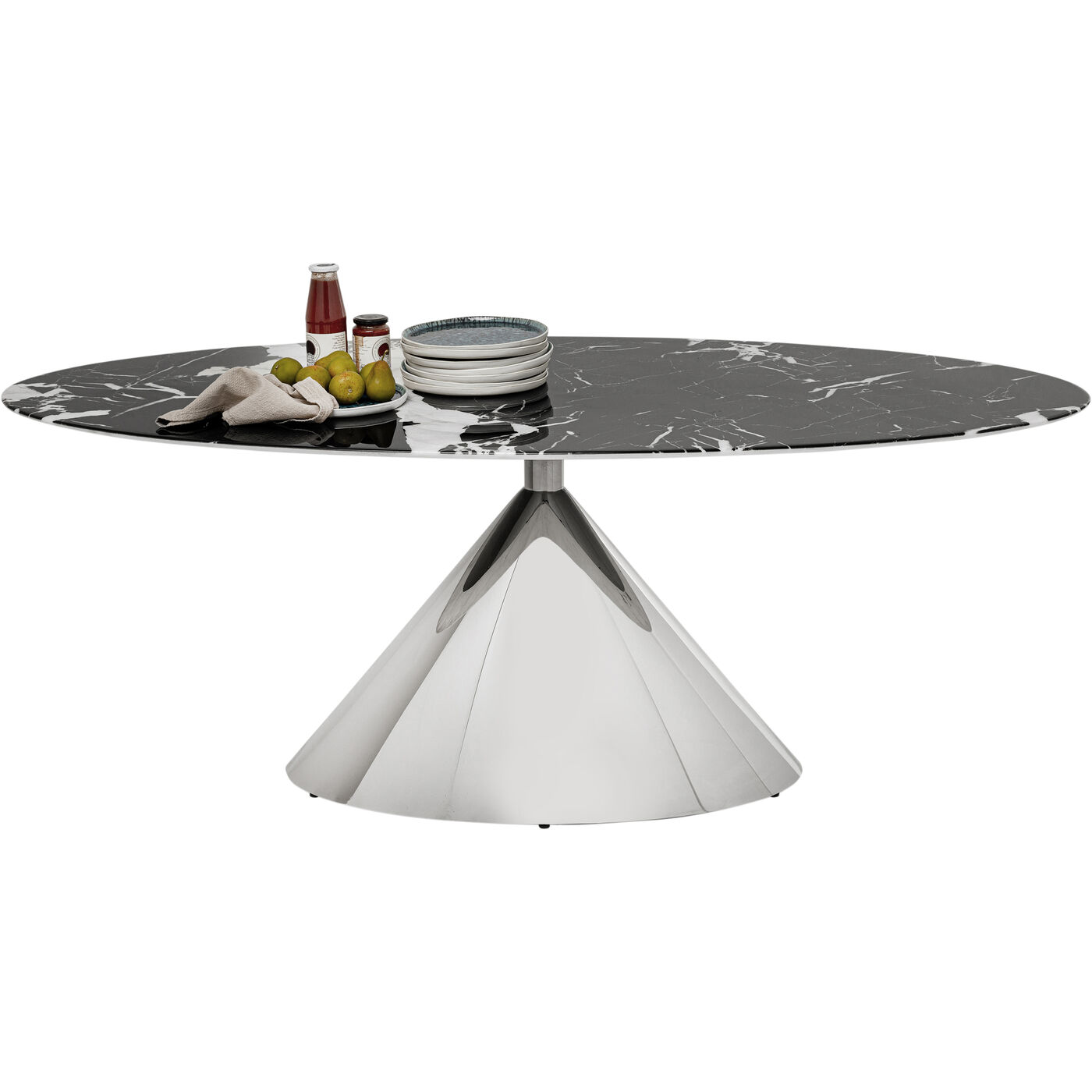 Стол обеденный Mambo Black 200x100cm KARE 70278