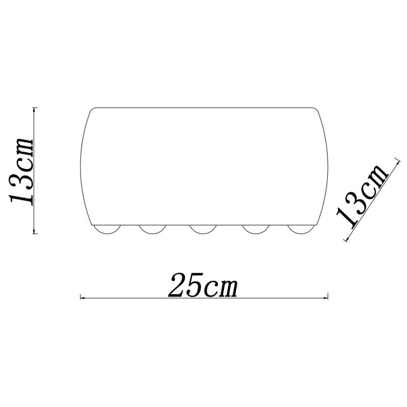 Бра Arte Lamp A7054AP-3CC