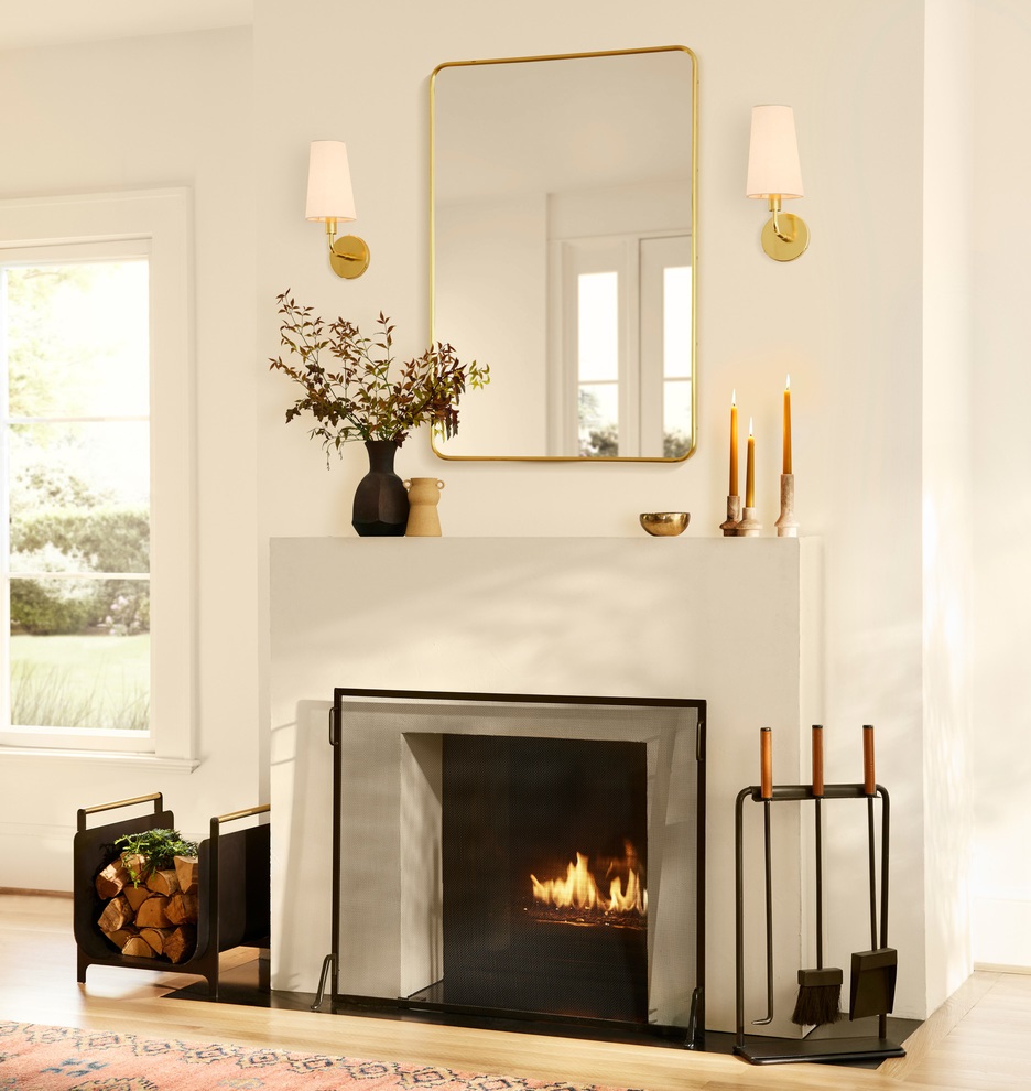 Smart M Gold Зеркало в тонкой раме Smal Art-Zerkalo SM006GL