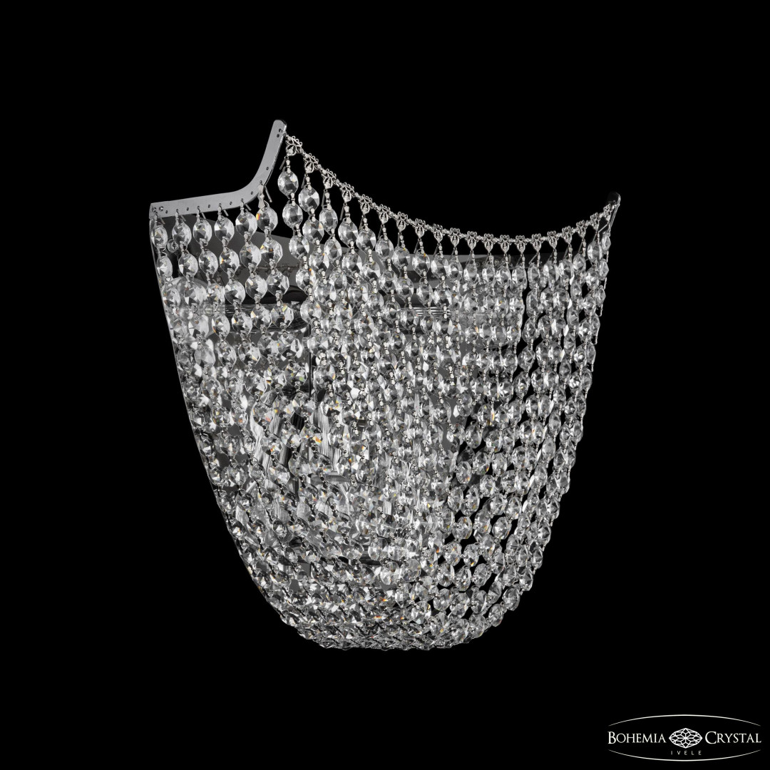 Бра хрустальный 77071B/34 Ni Bohemia Ivele Crystal