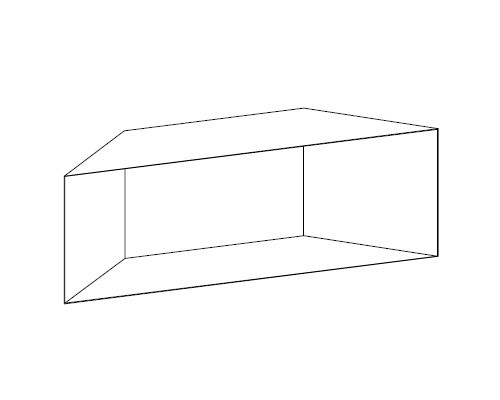 Полка MOGG Cellula Open Bronze MCUA09BP