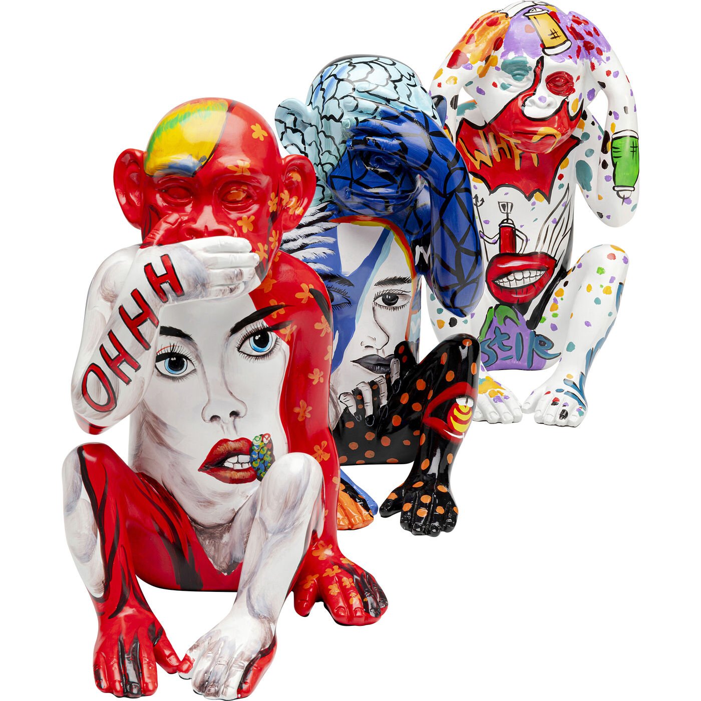 Фигура декоративная Graffiti Monkey 40cm KARE 56825