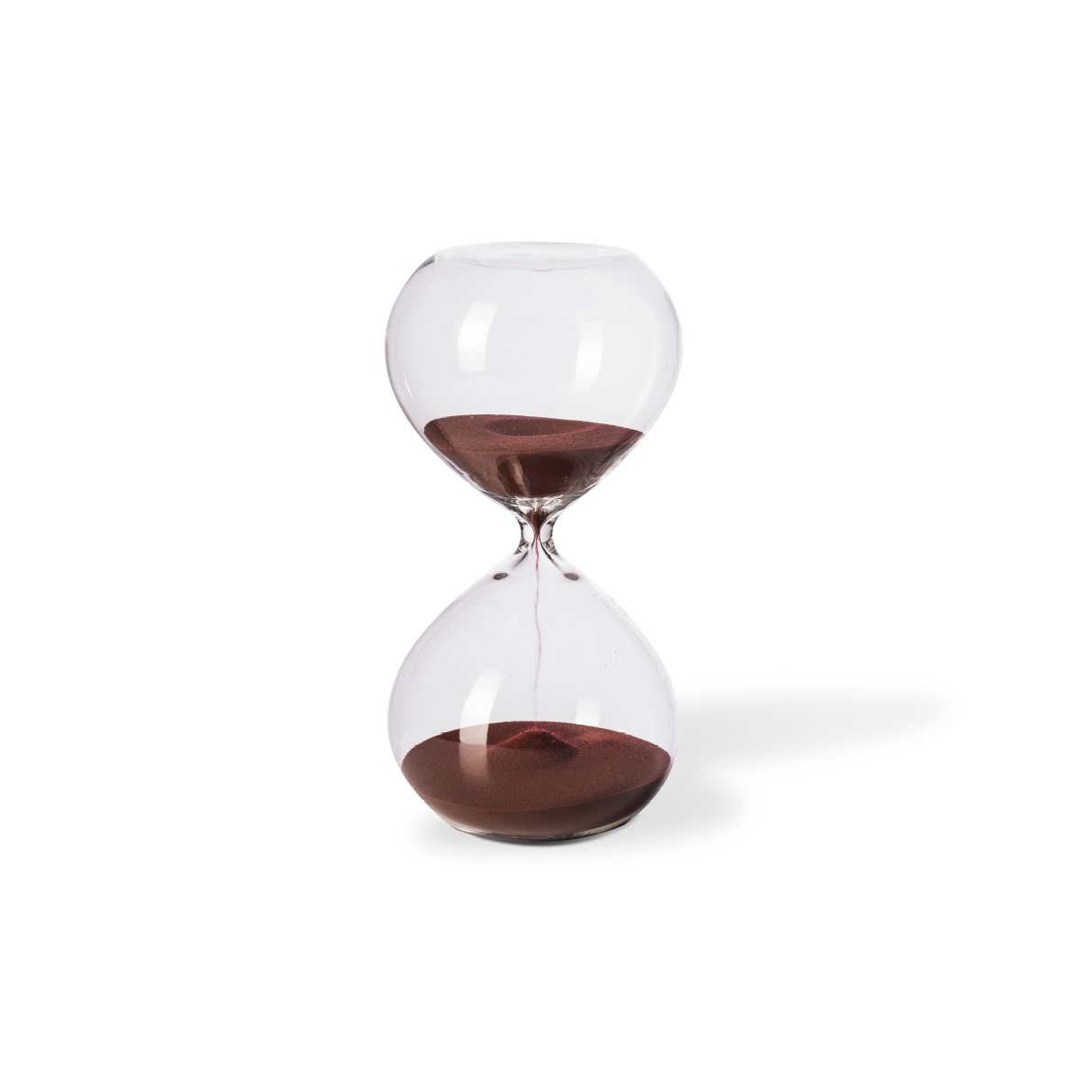 Часы Pols Potten Sandglass ball S brown