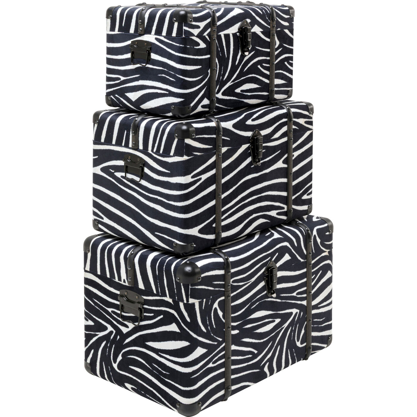 Шкатулка Wild Animal Zebra (3/Set) KARE 71235