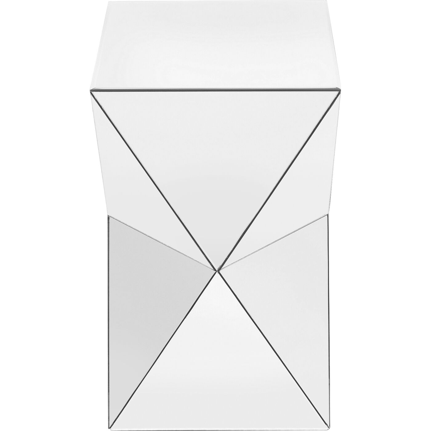 Столик журнальный Luxury Triangle White 32x32 см KARE 85650